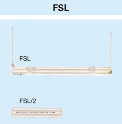 FSL 陶瓷红外线棒状辐射器